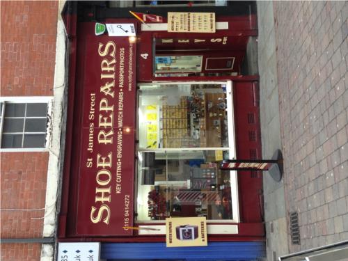 St James Street Shoe Repairs Nottingham