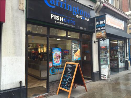 Carringtons Fish Bar Nottingham
