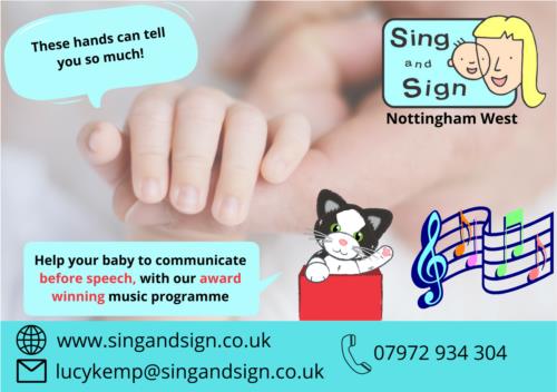Baby Signing - Sing and Sign, Mapperley Nottingham